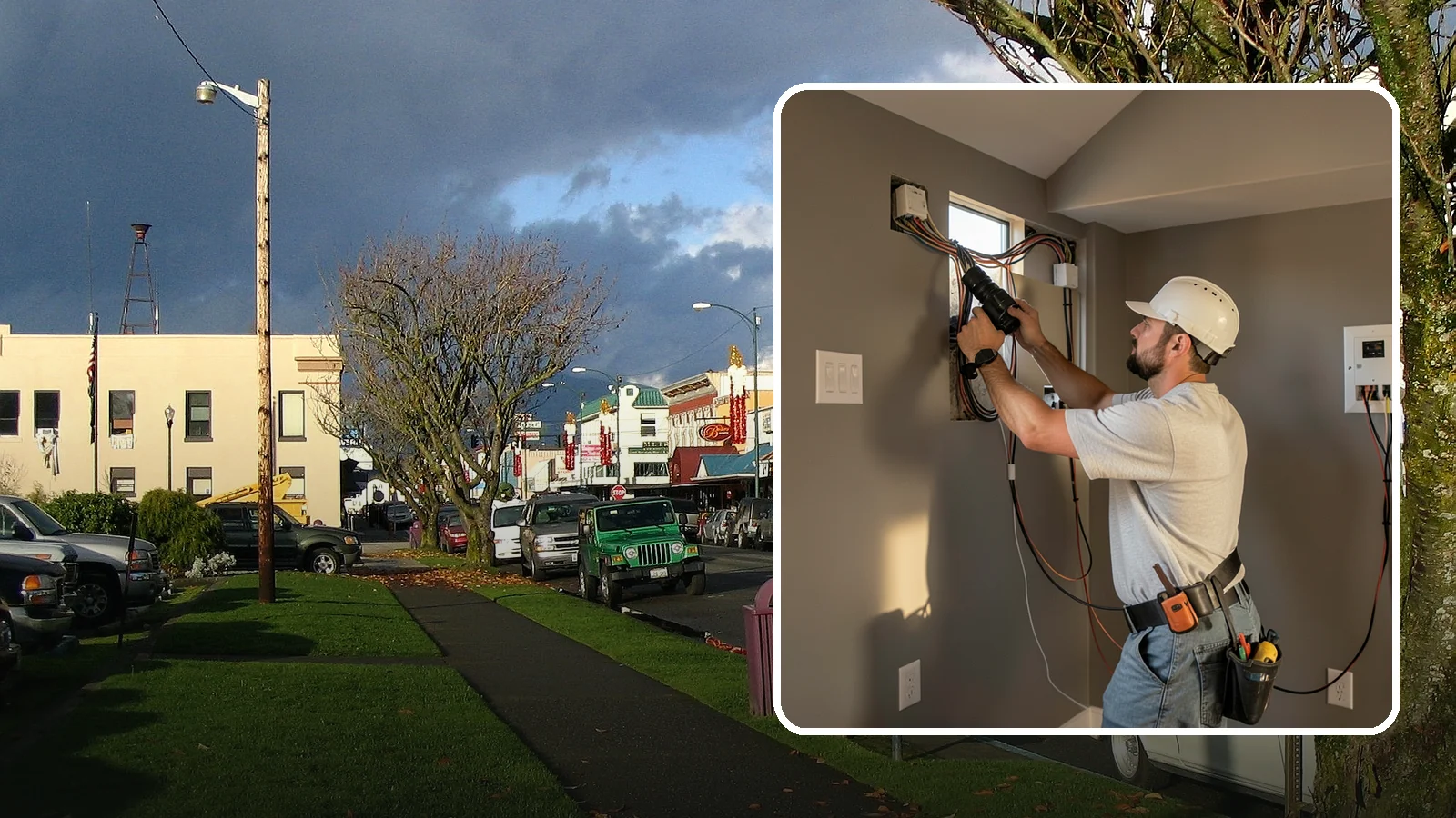 Home Theater Wiring in Arlington, Snohomish County, WA - We run clean, hidden home theater wiring for immersive picture and surround sound without the cable clutter.