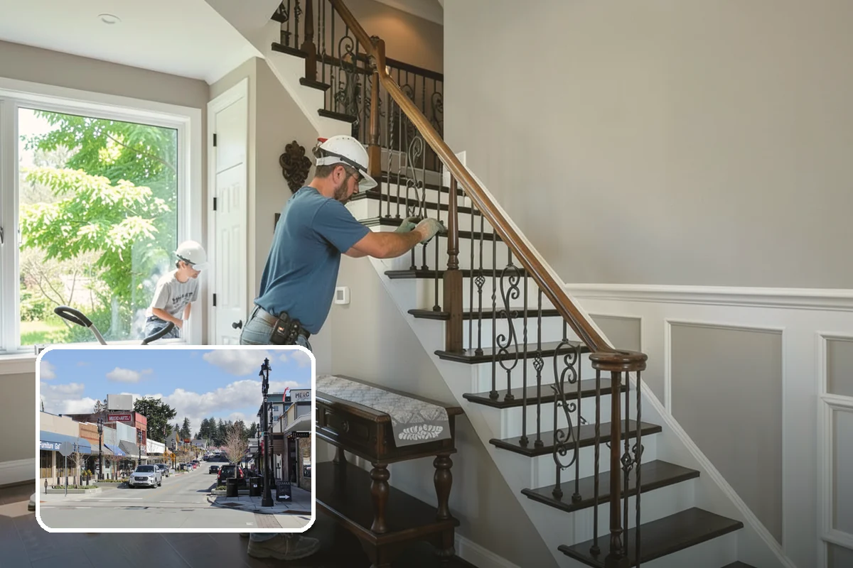 Home Theater Wiring in Bothell, King County, WA - Hidden wiring for a clean, clutter-free room