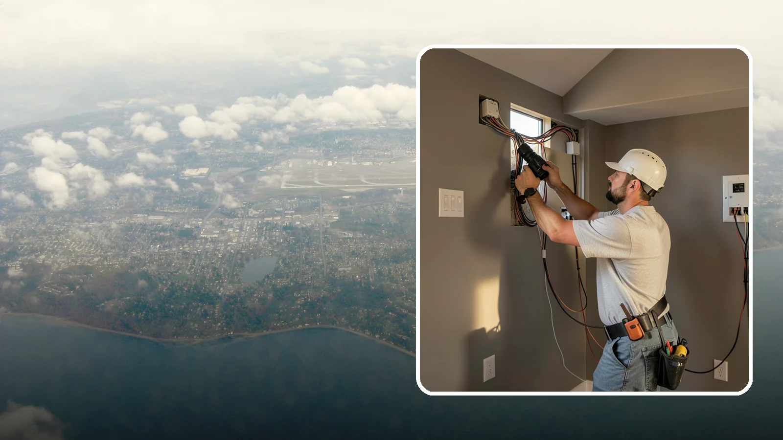 Home Theater Wiring in Burien, King County, WA - We run clean, hidden home theater wiring for immersive picture and surround sound without the cable clutter.