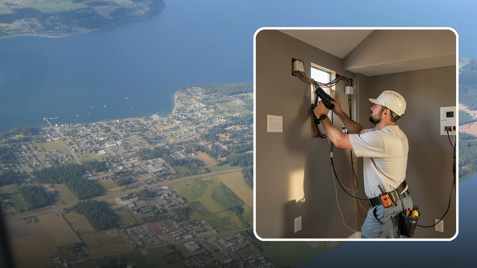 Home Theater Wiring in Coupeville, Island County, WA - We run clean, hidden home theater wiring for immersive picture and surround sound without the cable clutter.