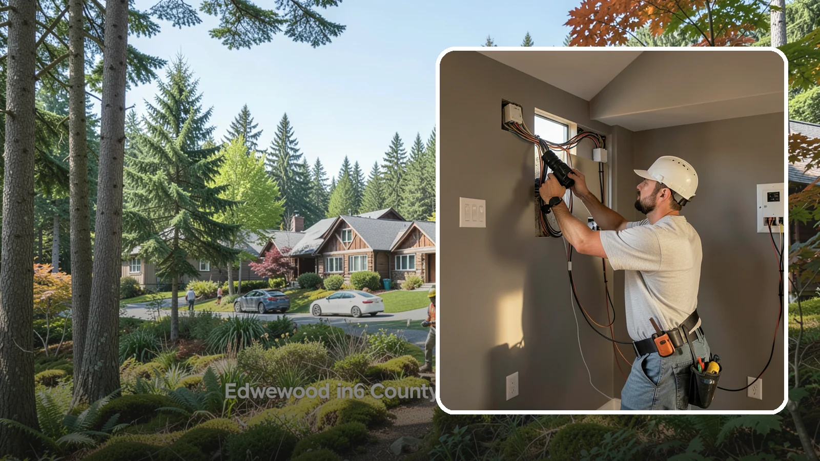 Home Theater Wiring in Edgewood, Pierce County, WA - We run clean, hidden home theater wiring for immersive picture and surround sound without the cable clutter.