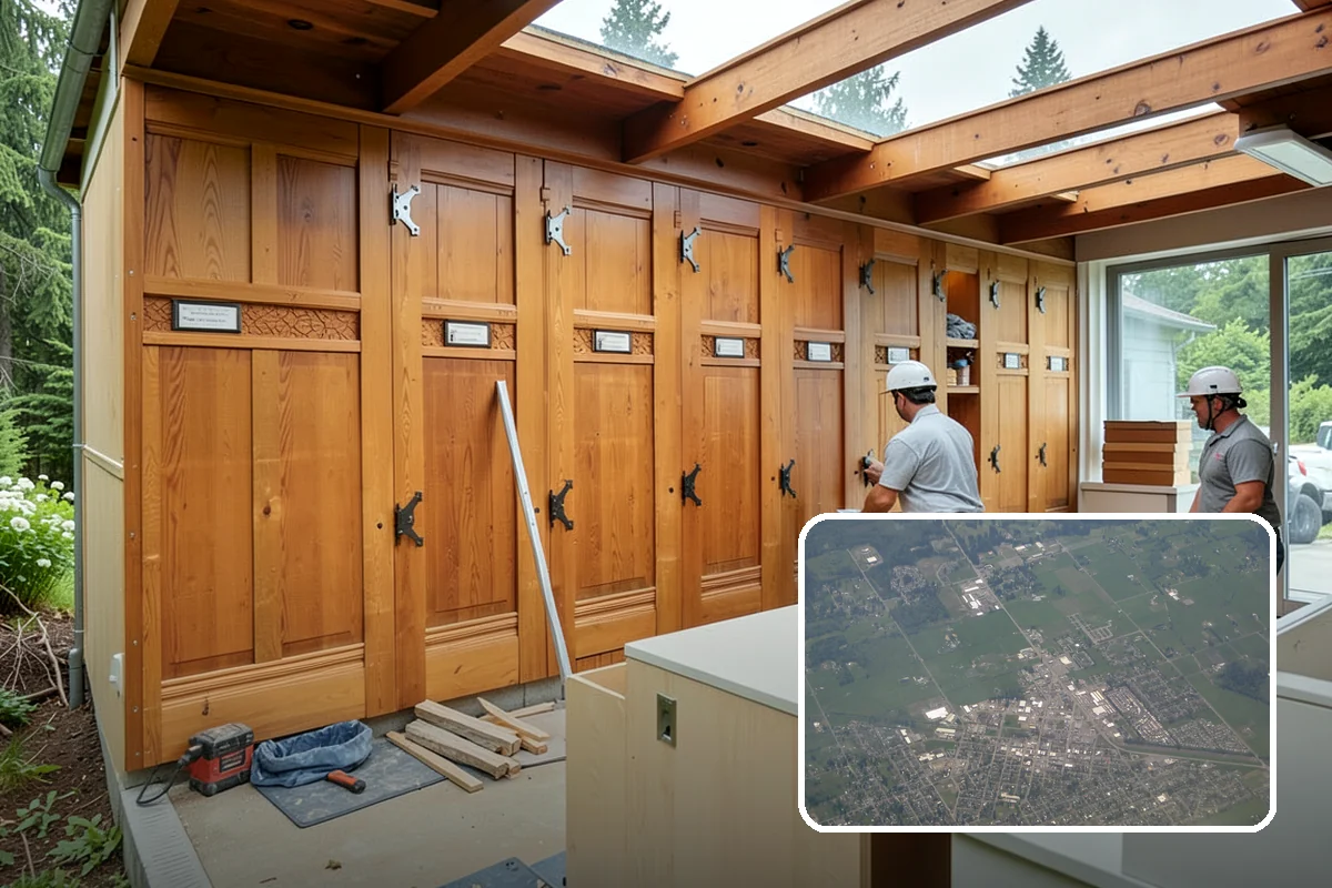 Home Theater Wiring in Enumclaw, King County, WA - Hidden wiring for a clean, clutter-free room