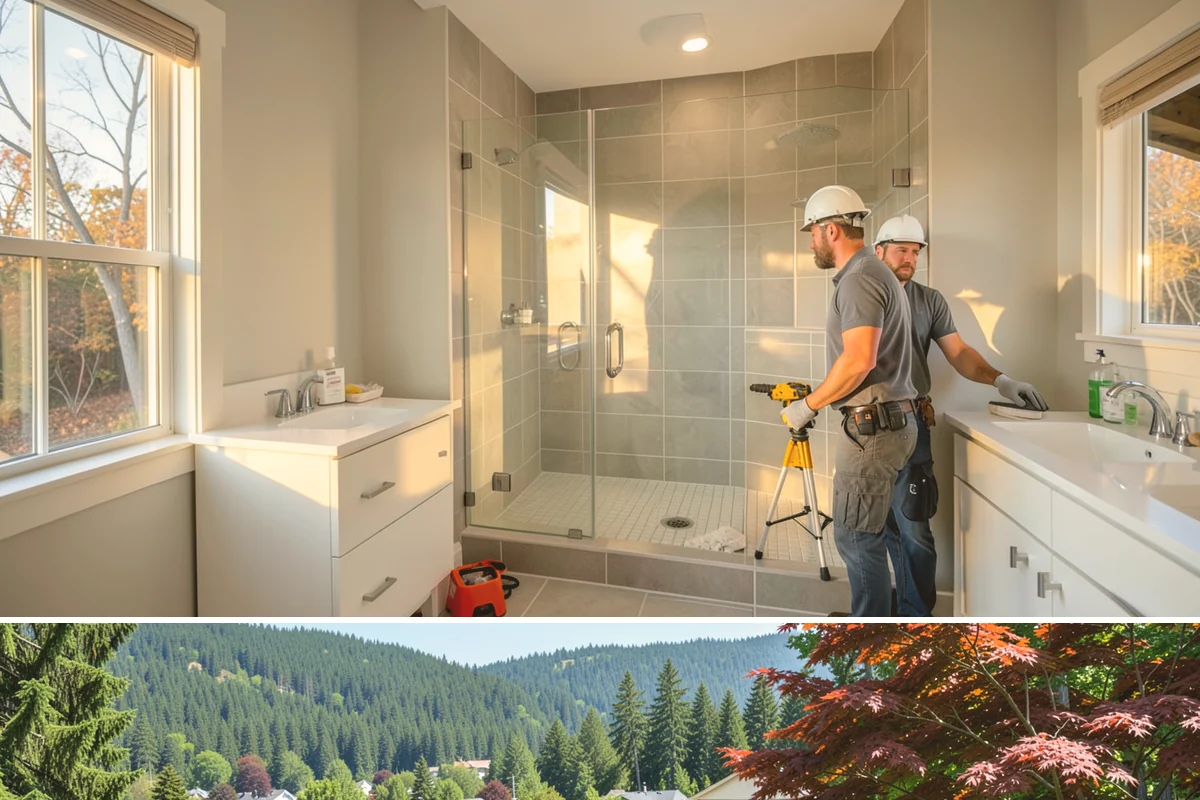 Home Theater Wiring in Index, Snohomish County, WA - Home theater wiring fits well within a remodel or as an indoor project during the rainy PNW winter.