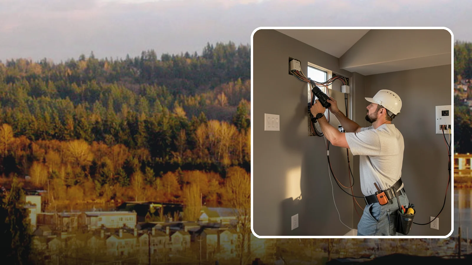 Home Theater Wiring in Kenmore, King County, WA - We run clean, hidden home theater wiring for immersive picture and surround sound without the cable clutter.
