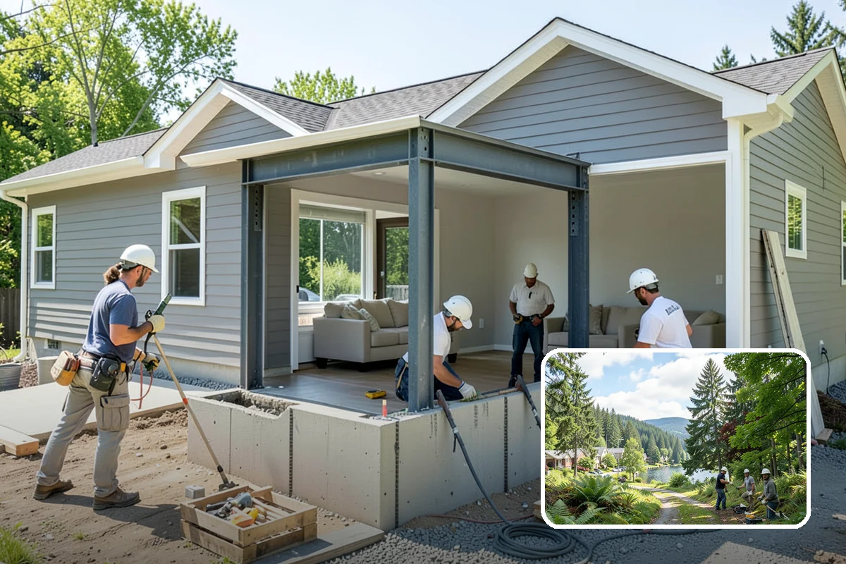Home Theater Wiring in Lake Forest Park, King County, WA - Hidden wiring for a clean, clutter-free room