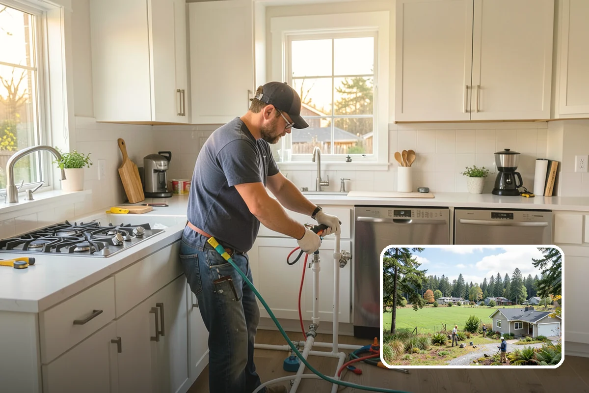 Home Theater Wiring in Lyman, Skagit County, WA - Hidden wiring for a clean, clutter-free room