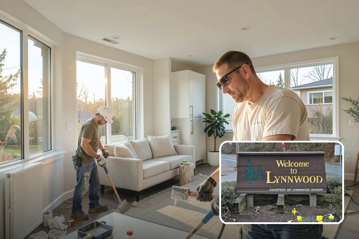 Home Theater Wiring in Lynnwood, Snohomish County, WA - Hidden wiring for a clean, clutter-free room