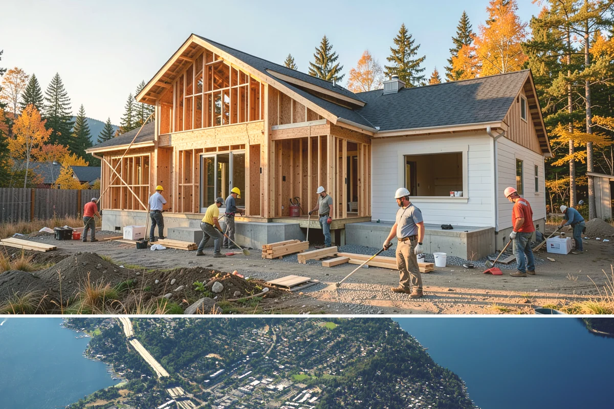 Home Theater Wiring in Mercer Island, King County, WA - Home theater wiring fits well within a remodel or as an indoor project during the rainy PNW winter.