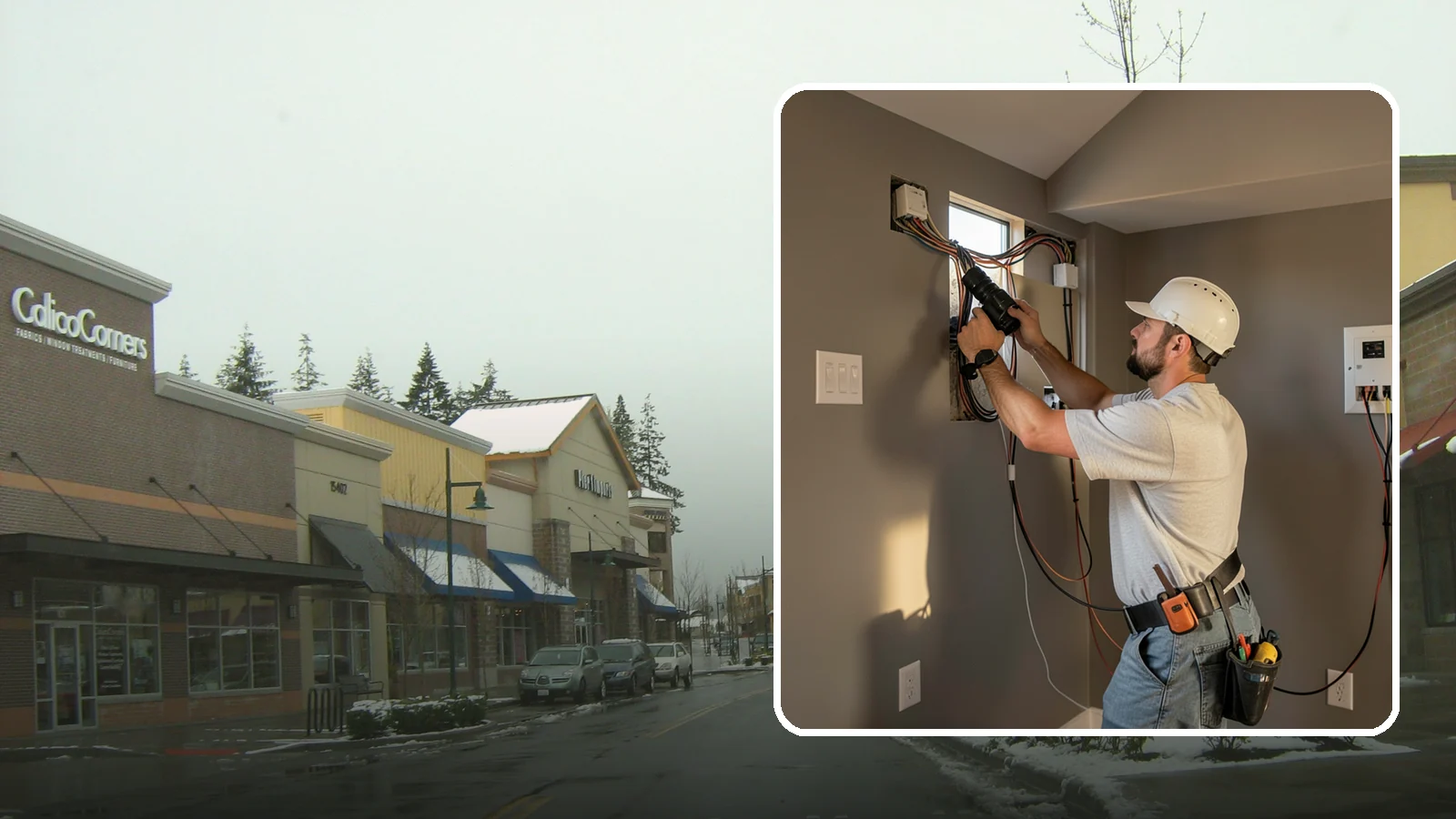 Home Theater Wiring in Mill Creek, Snohomish County, WA - We run clean, hidden home theater wiring for immersive picture and surround sound without the cable clutter.