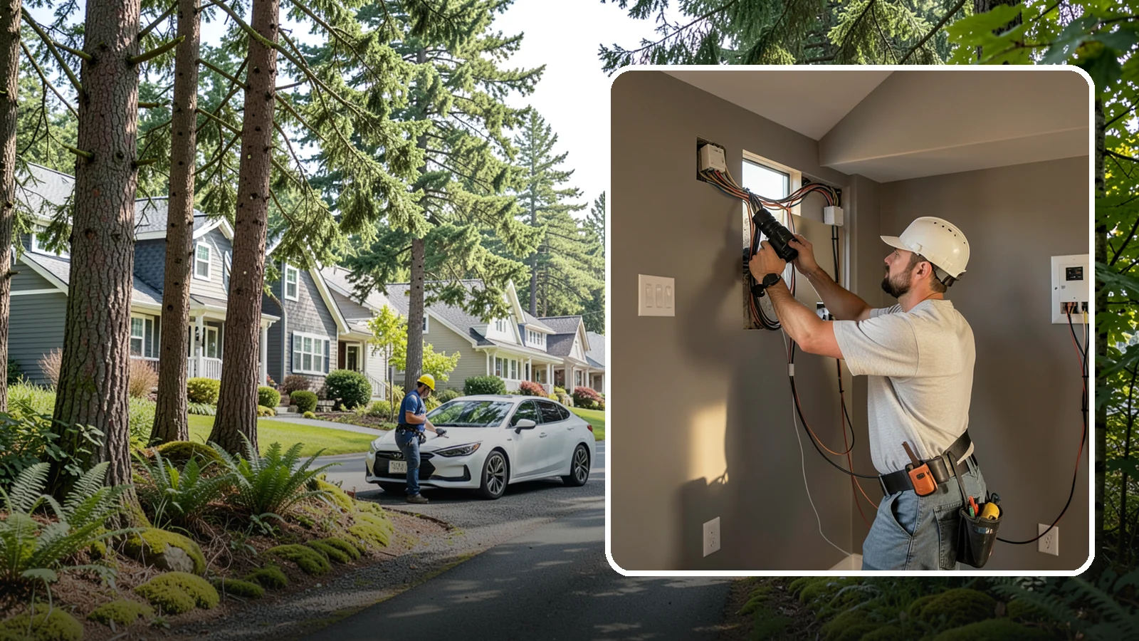 Home Theater Wiring in Normandy Park, King County, WA - We run clean, hidden home theater wiring for immersive picture and surround sound without the cable clutter.