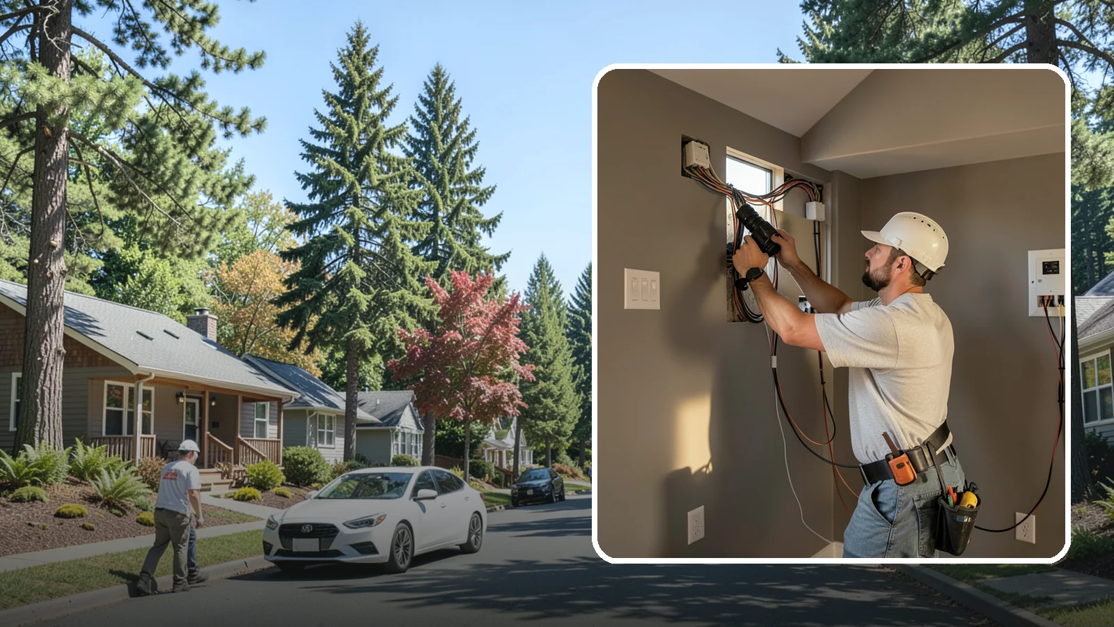 Home Theater Wiring in Orting, Pierce County, WA - We run clean, hidden home theater wiring for immersive picture and surround sound without the cable clutter.