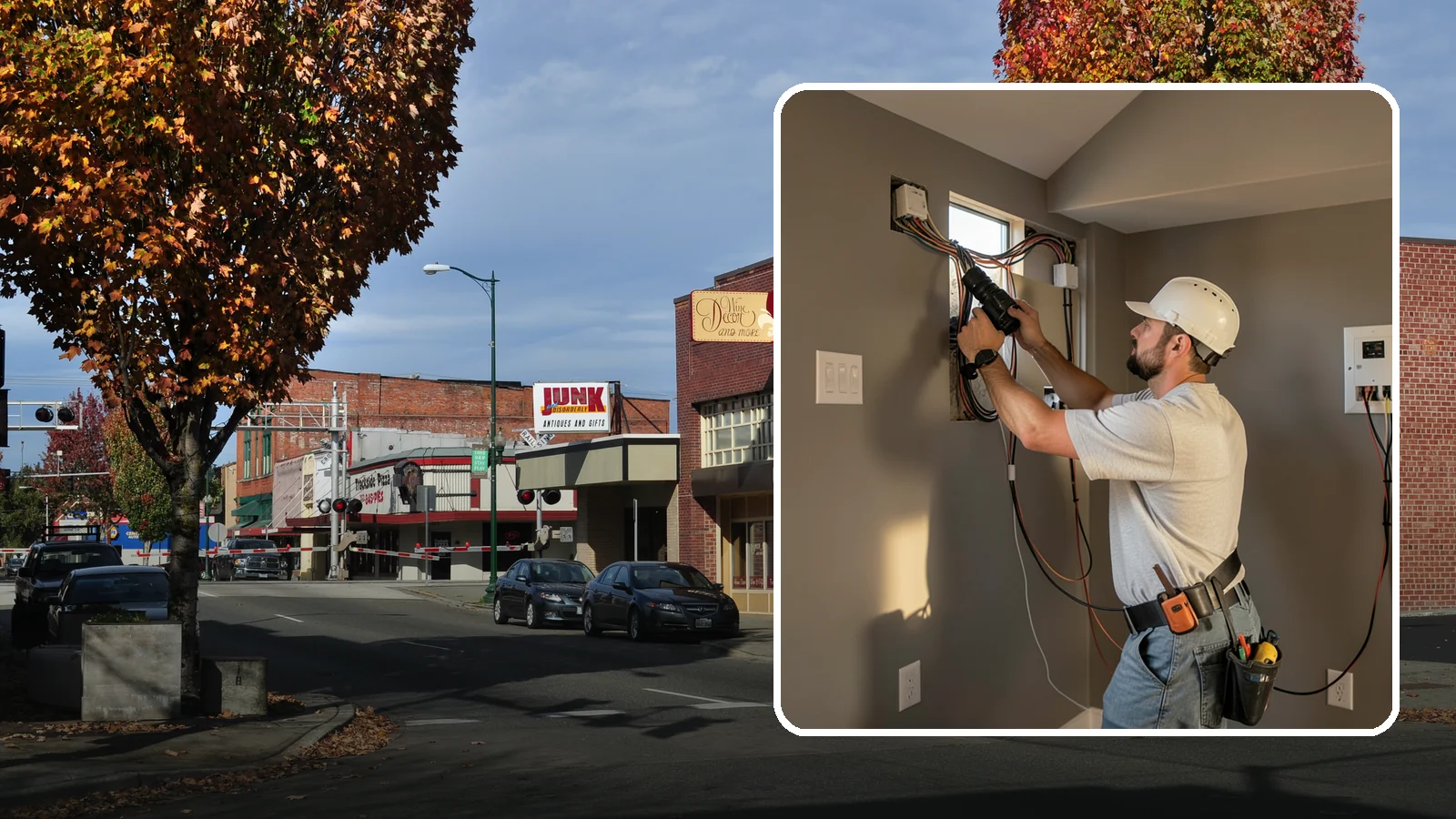 Home Theater Wiring in Puyallup, Pierce County, WA - We run clean, hidden home theater wiring for immersive picture and surround sound without the cable clutter.