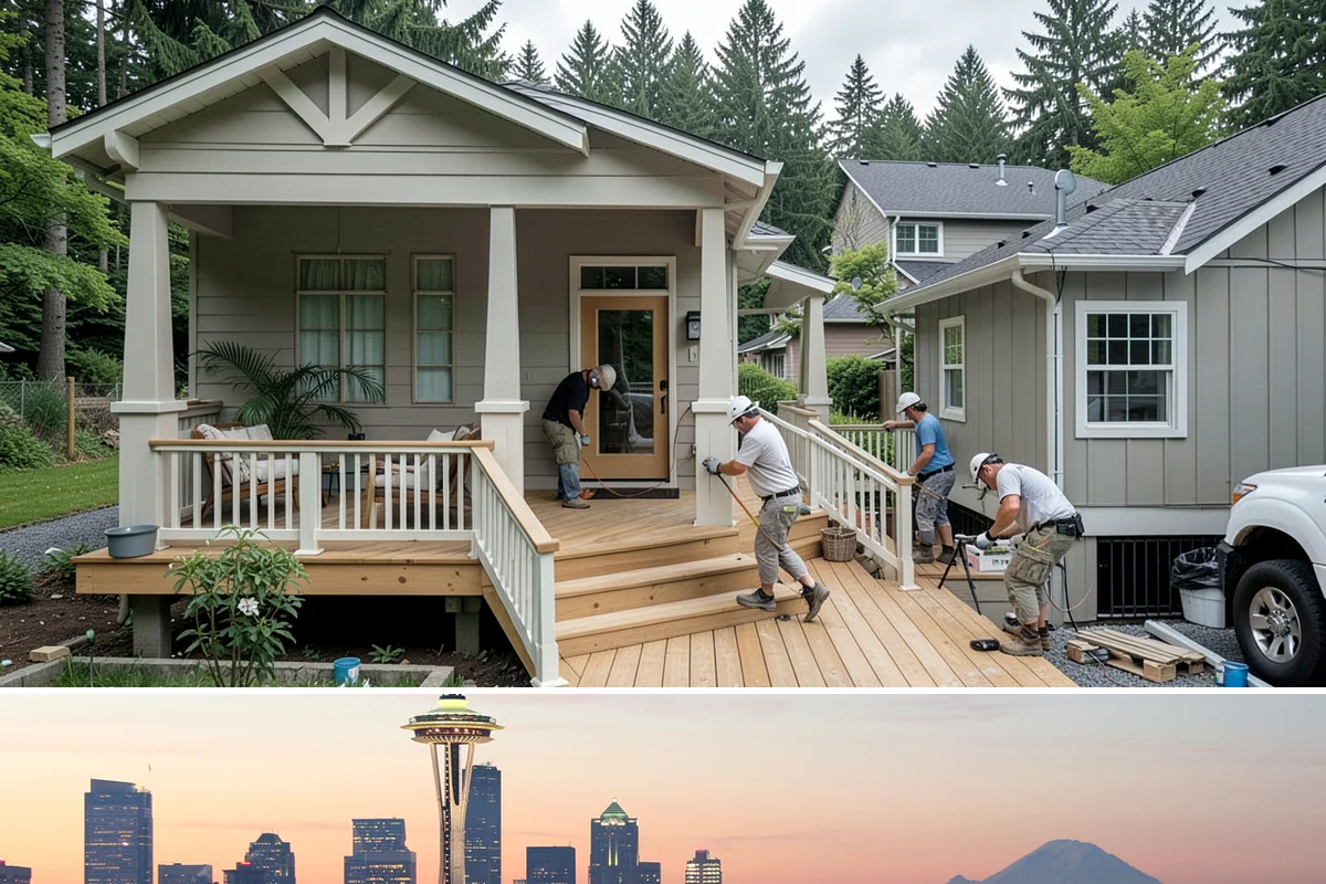 Home Theater Wiring in Seattle, King County, WA - Home theater wiring fits well within a remodel or as an indoor project during the rainy PNW winter.