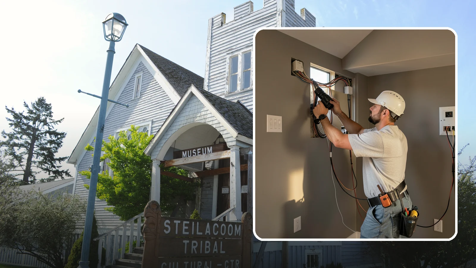 Home Theater Wiring in Steilacoom, Pierce County, WA - We run clean, hidden home theater wiring for immersive picture and surround sound without the cable clutter.