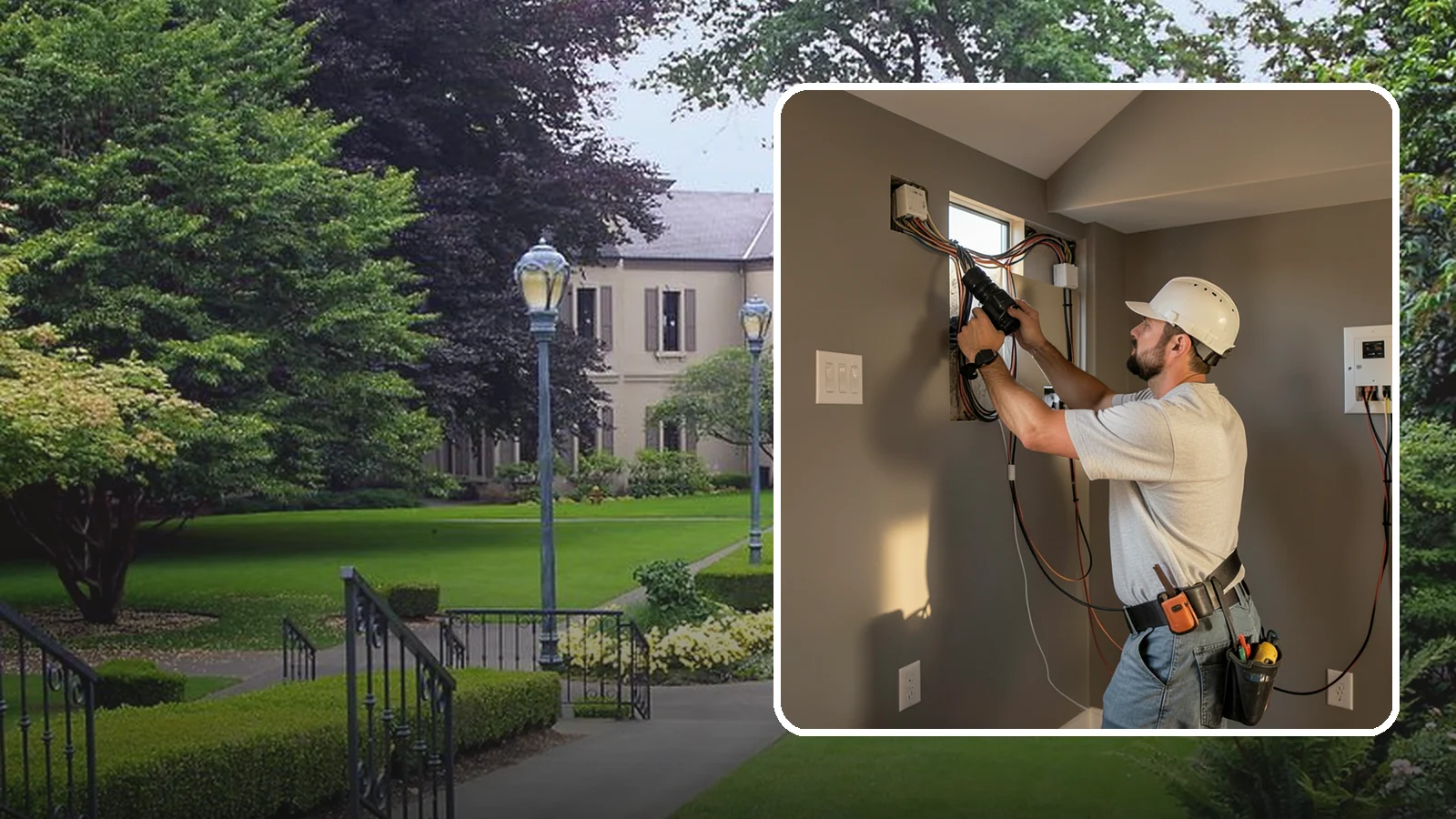 Home Theater Wiring in Woodinville, King County, WA - We run clean, hidden home theater wiring for immersive picture and surround sound without the cable clutter.