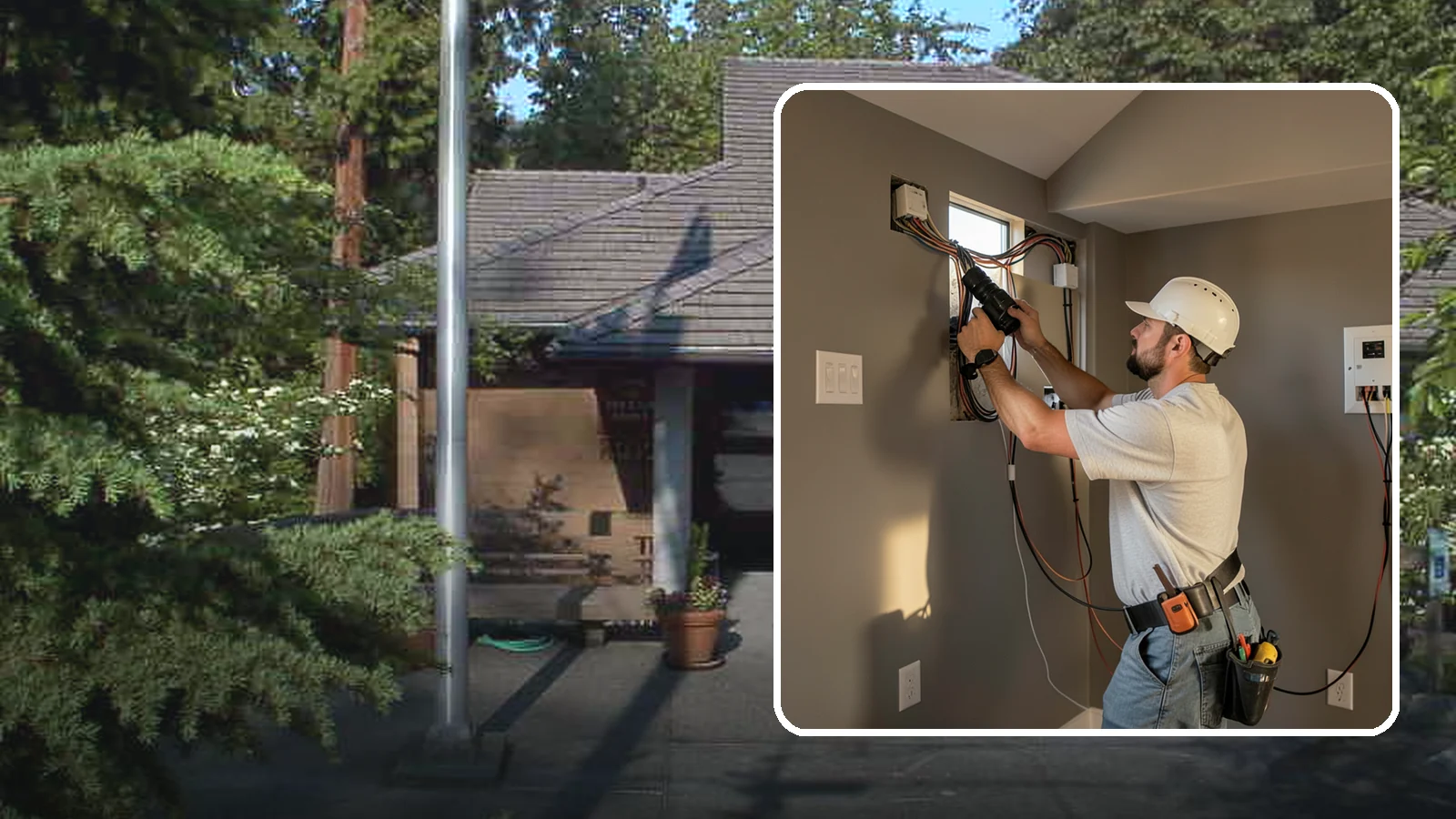 Home Theater Wiring in Yarrow Point, King County, WA - We run clean, hidden home theater wiring for immersive picture and surround sound without the cable clutter.