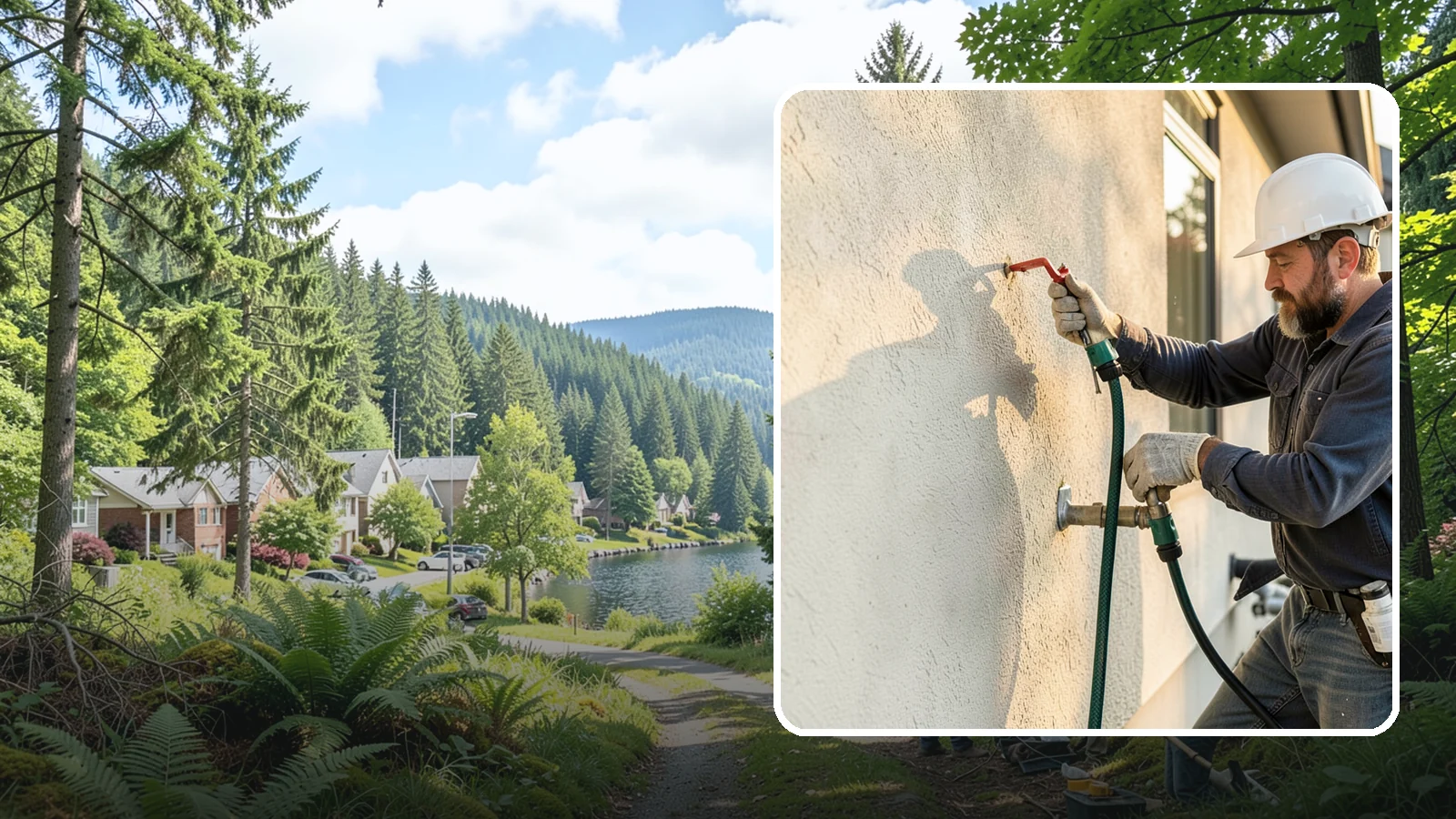 Hose Bib Installation in Lake Forest Park, King County, WA - We install frost-resistant exterior hose bibs and spigots for convenient, freeze-safe outdoor water access.
