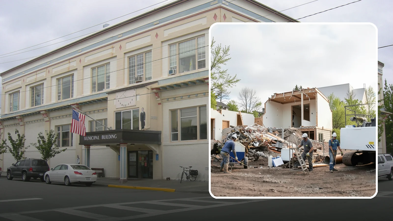 House Demolition in Anacortes, Skagit County, WA - We safely demolish entire houses and clear the site so your Western Washington rebuild can start clean.
