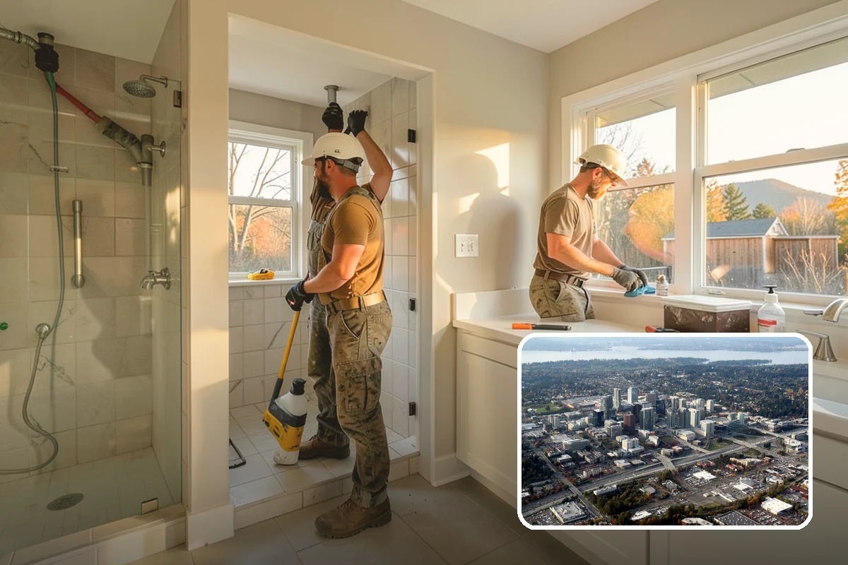 House Demolition in Bellevue, King County, WA - Permits, disconnects, and asbestos checks handled for you