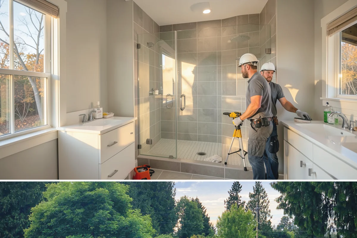 House Demolition in Bonney Lake, Pierce County, WA - House demolition runs in any season
