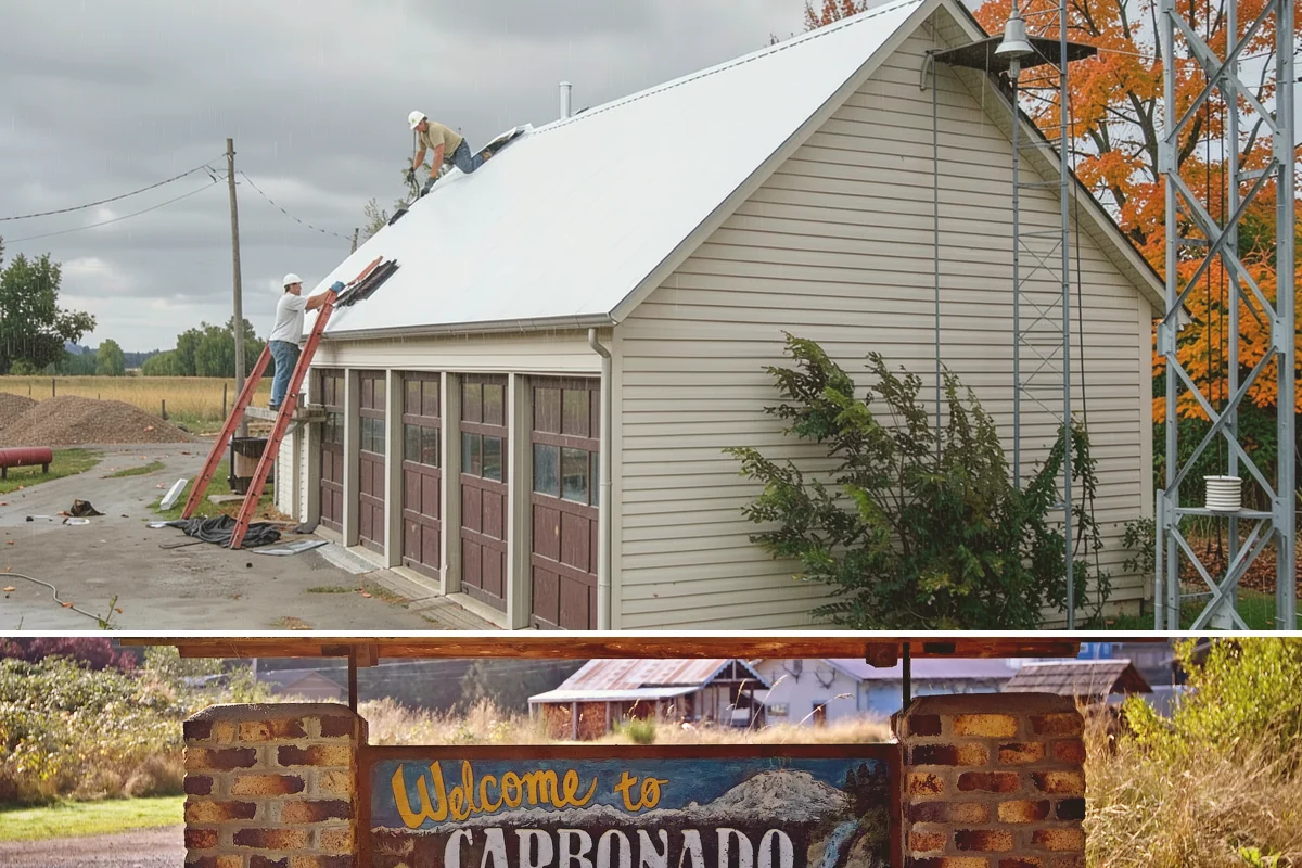 House Demolition in Carbonado, Pierce County, WA - House demolition runs in any season