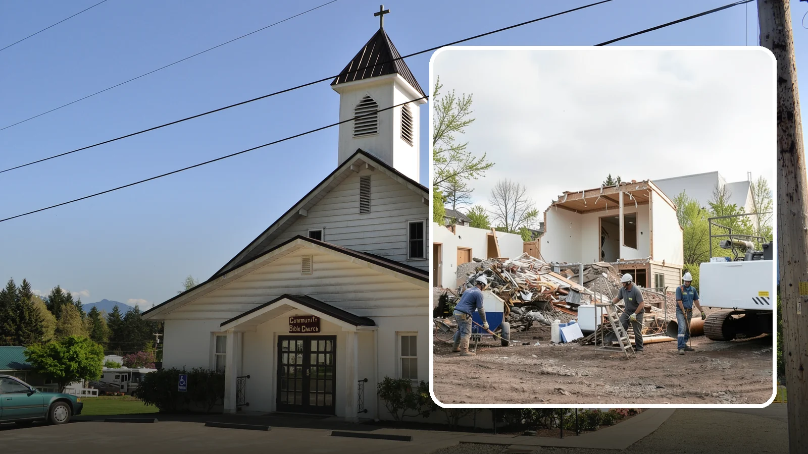 House Demolition in Concrete, Skagit County, WA - We safely demolish entire houses and clear the site so your Western Washington rebuild can start clean.