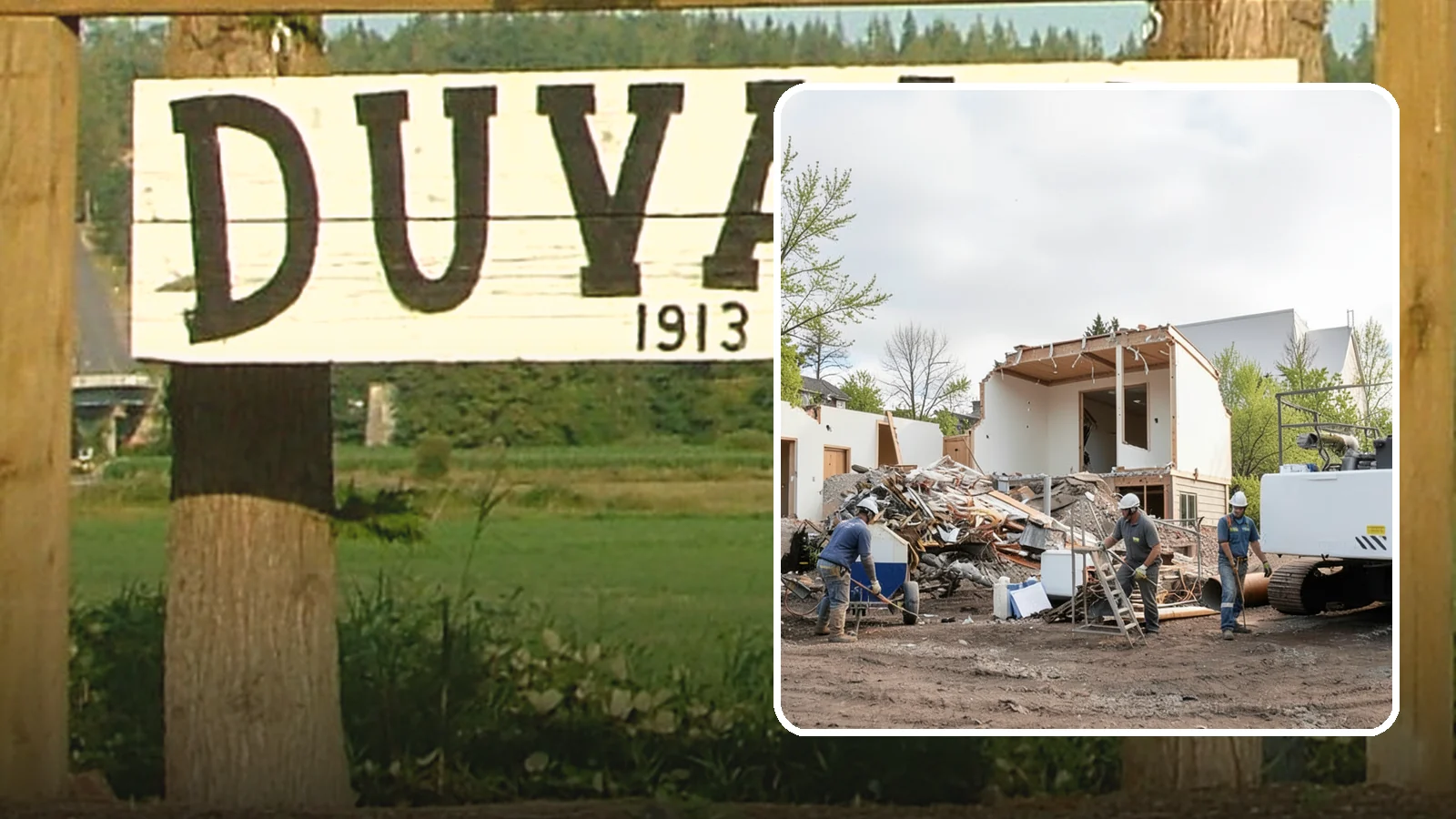 House Demolition in Duvall, King County, WA - We safely demolish entire houses and clear the site so your Western Washington rebuild can start clean.