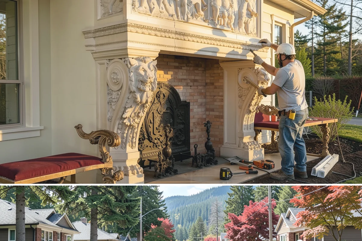 House Demolition in Hunts Point, King County, WA - House demolition runs in any season