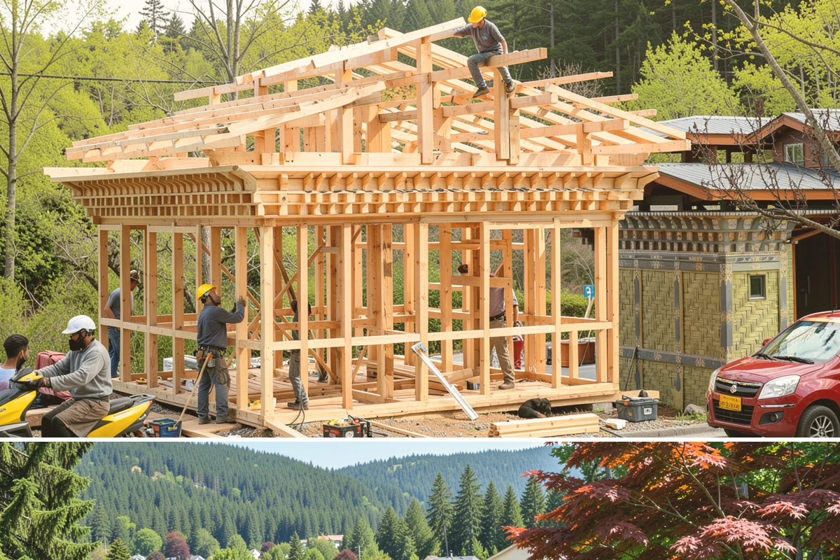 House Demolition in Index, Snohomish County, WA - House demolition runs in any season