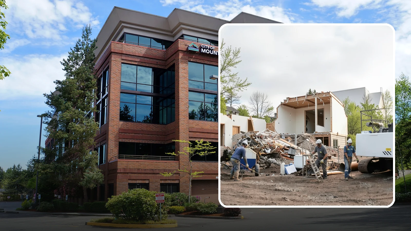 House Demolition in Mountlake Terrace, Snohomish County, WA - We safely demolish entire houses and clear the site so your Western Washington rebuild can start clean.