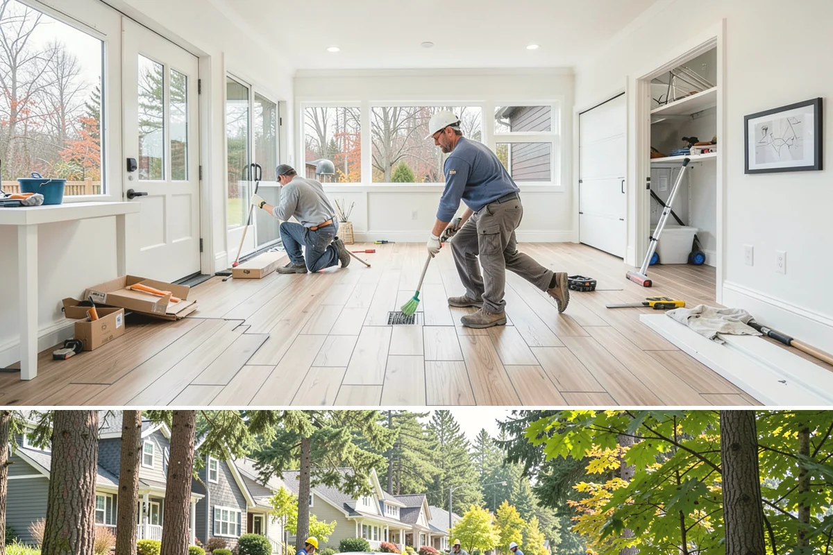 House Demolition in Normandy Park, King County, WA - House demolition runs in any season