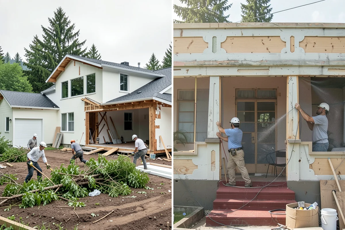 House Demolition in Puyallup, Pierce County, WA - Pull demolition permits and schedule utility disconnects