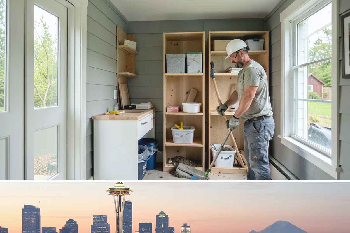House Demolition in Seattle, King County, WA - House demolition runs in any season
