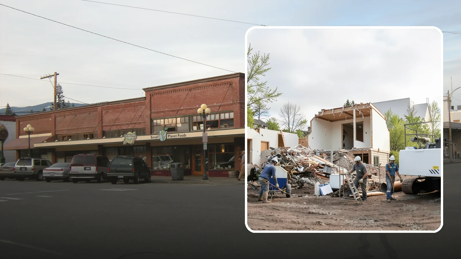 House Demolition in Sedro-Woolley, Skagit County, WA - We safely demolish entire houses and clear the site so your Western Washington rebuild can start clean.