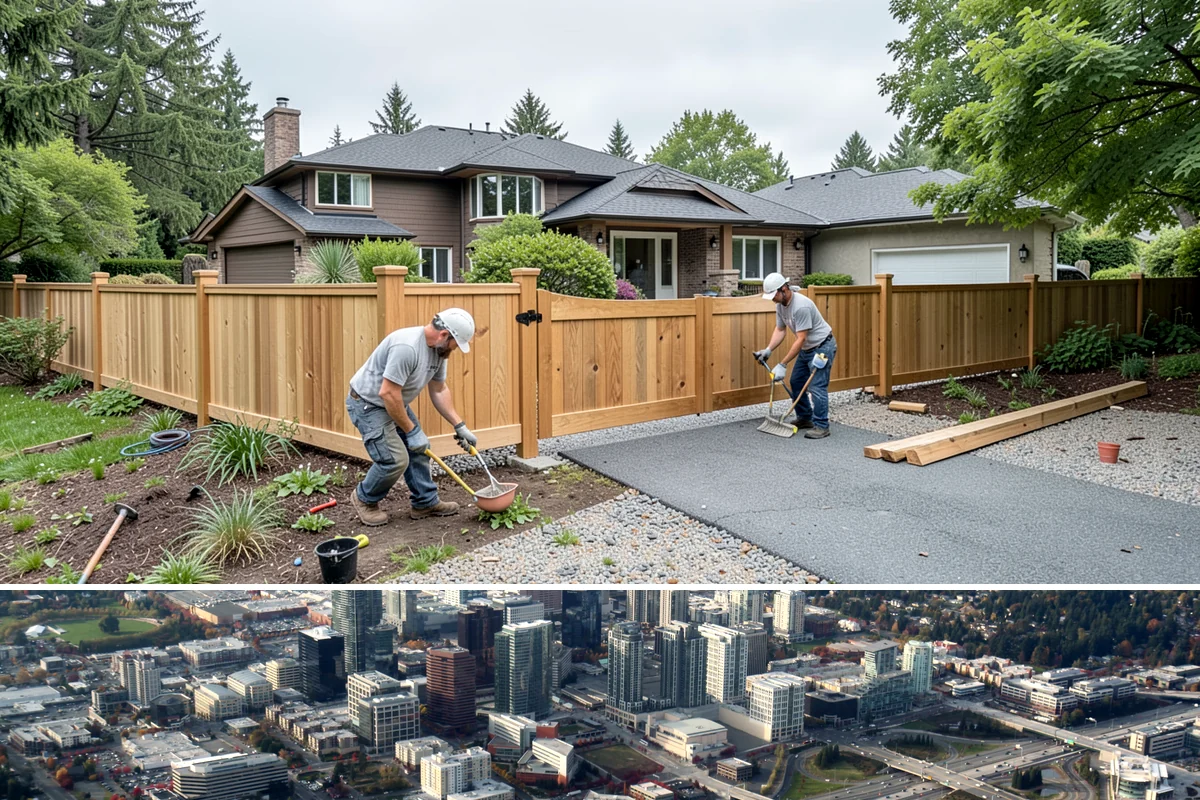 House Leveling in Bellevue, King County, WA - House leveling holds best when done in drier, more stable soil conditions, so we often schedule it outside the wettest months.