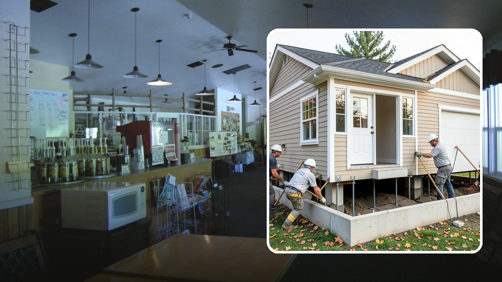 House Leveling in Black Diamond, King County, WA - We lift and level settled homes to close cracks, free sticking doors, and put the structure back on plane.