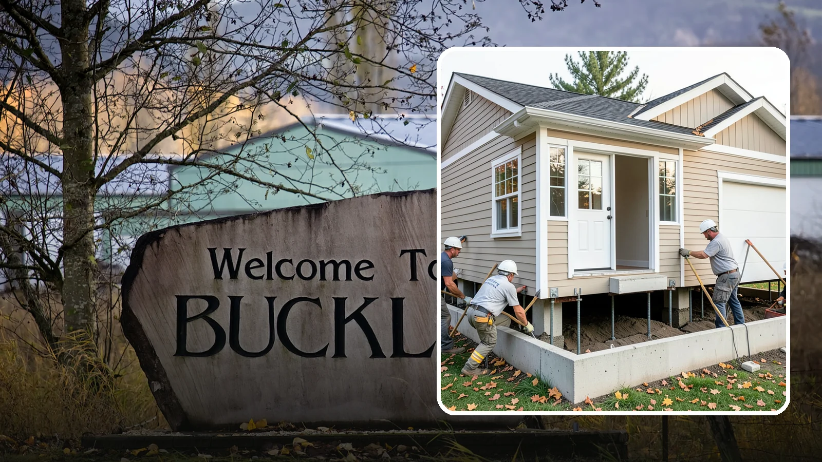 House Leveling in Buckley, Pierce County, WA - We lift and level settled homes to close cracks, free sticking doors, and put the structure back on plane.