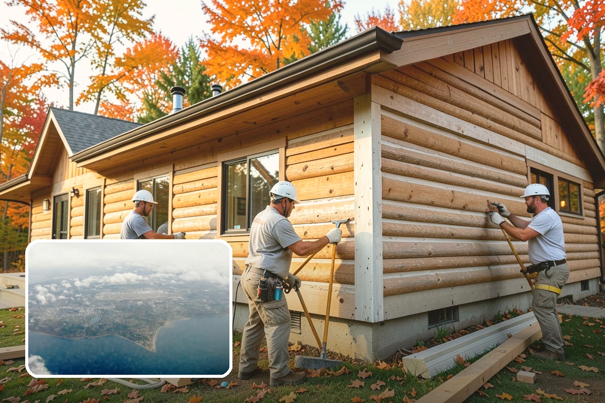 House Leveling in Burien, King County, WA - Floors and walls returned toward their original plane