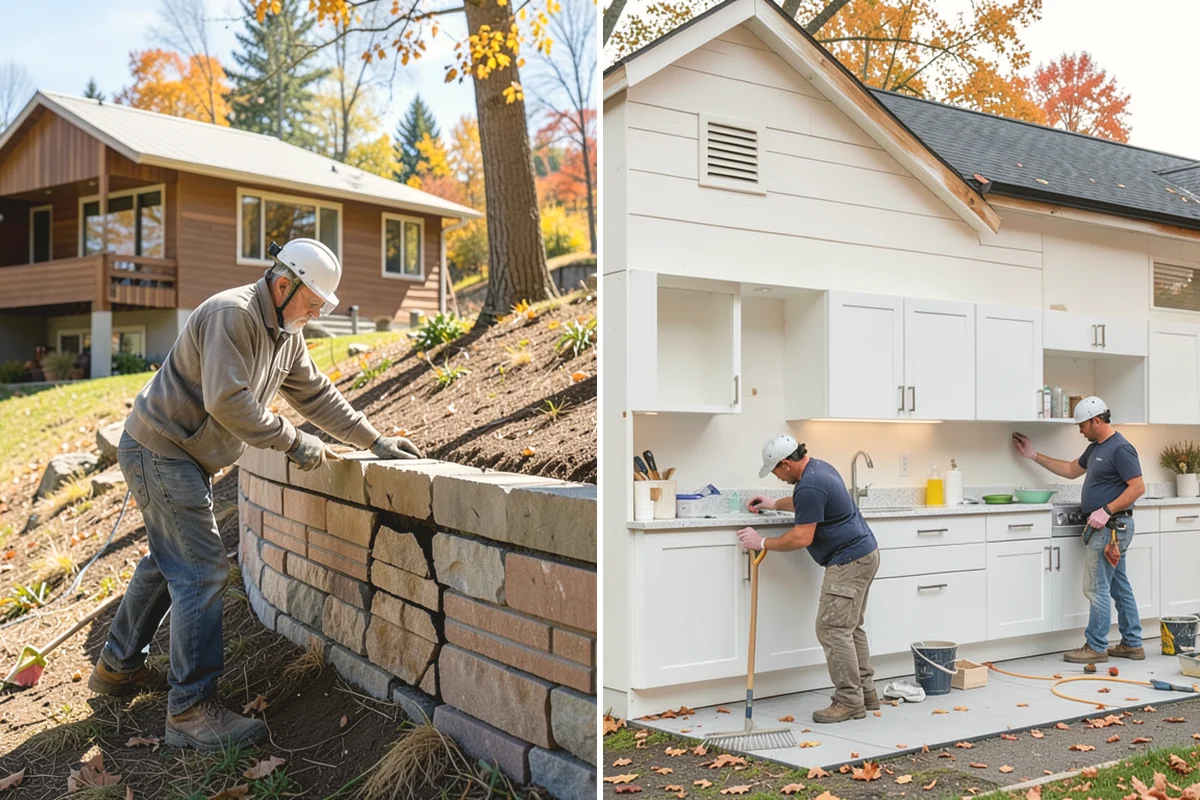 House Leveling in Burlington, Skagit County, WA - Survey the home and map settlement across all areas