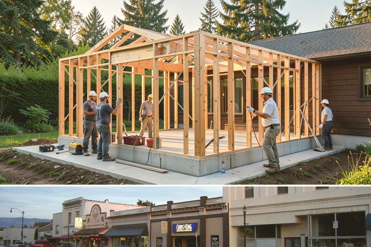 House Leveling in Burlington, Skagit County, WA - House leveling holds best when done in drier, more stable soil conditions, so we often schedule it outside the wettest months.