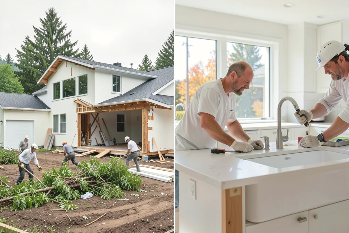 House Leveling in Covington, King County, WA - Survey the home and map settlement across all areas