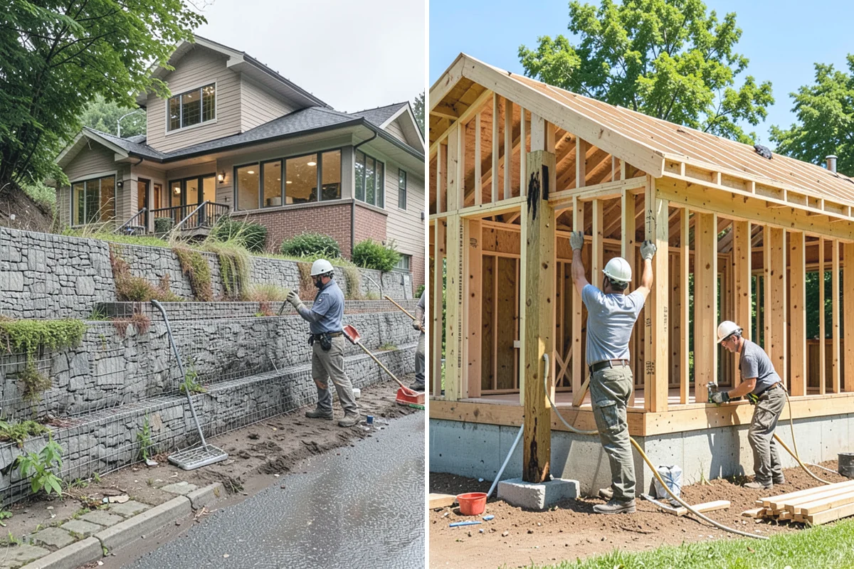 House Leveling in Darrington, Snohomish County, WA - Survey the home and map settlement across all areas