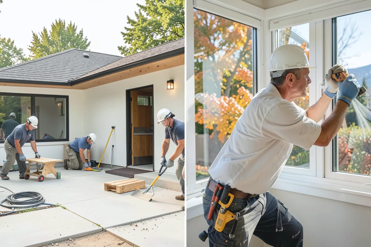 House Leveling in Des Moines, King County, WA - Survey the home and map settlement across all areas