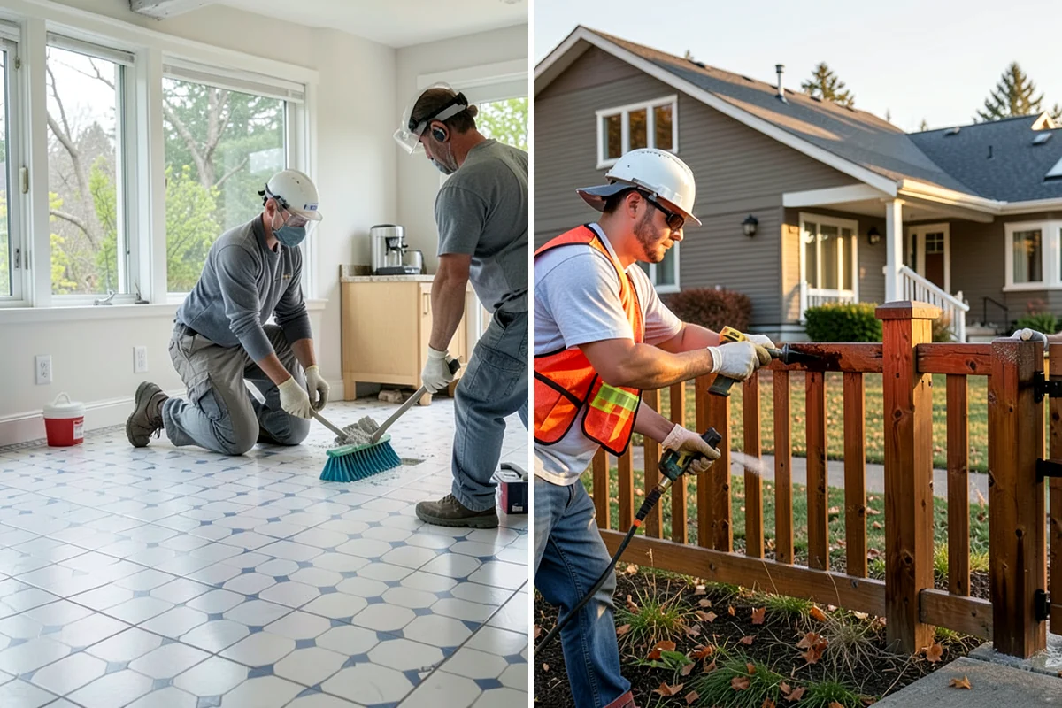 House Leveling in DuPont, Pierce County, WA - Survey the home and map settlement across all areas