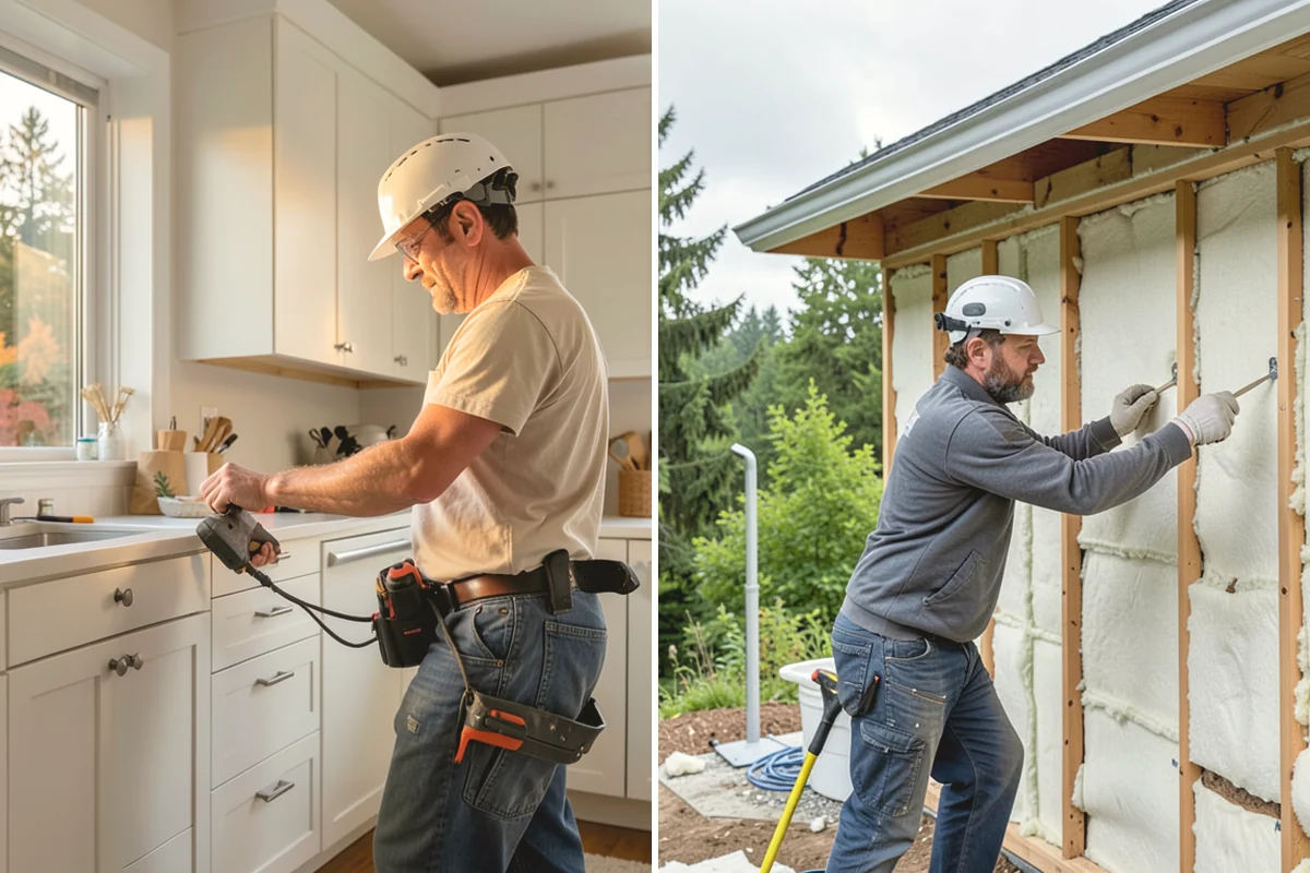 House Leveling in Edgewood, Pierce County, WA - Survey the home and map settlement across all areas