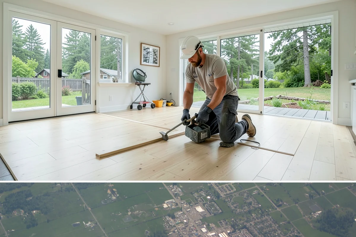 House Leveling in Enumclaw, King County, WA - House leveling holds best when done in drier, more stable soil conditions, so we often schedule it outside the wettest months.