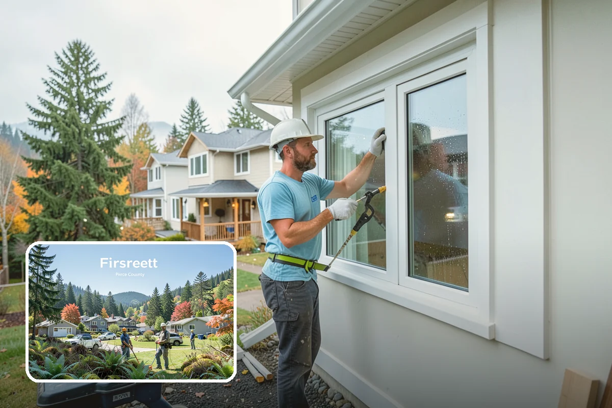 House Leveling in Fircrest, Pierce County, WA - Floors and walls returned toward their original plane