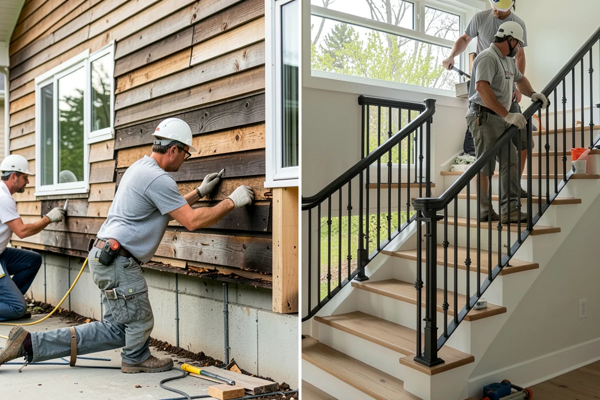 House Leveling in Hunts Point, King County, WA - Survey the home and map settlement across all areas