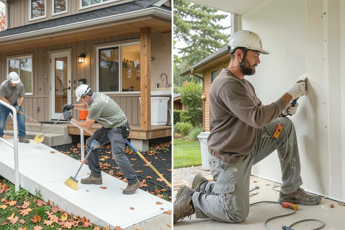 House Leveling in Issaquah, King County, WA - Survey the home and map settlement across all areas