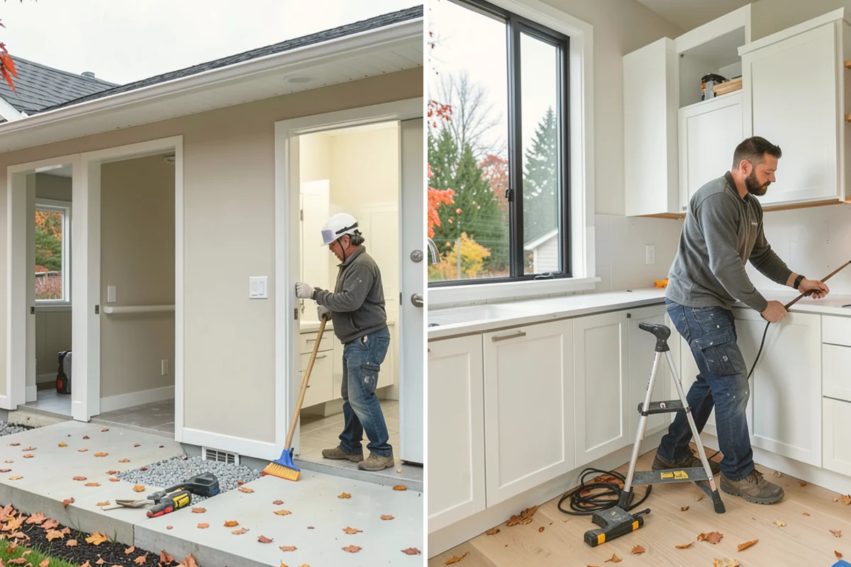 House Leveling in Kent, King County, WA - Survey the home and map settlement across all areas